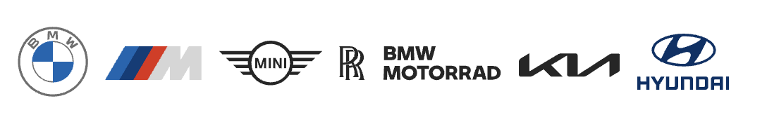 BMW, BMW M, MINI, Rolls-Royce, BMW Motorrad, Kia und Hyundai